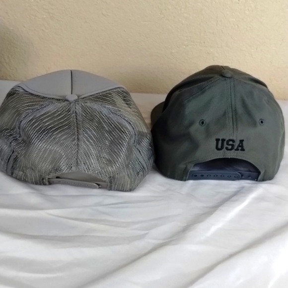 Otto Collection & Grizzly Lids USA Patch Flag Snapbacks - Picture 2 of 10